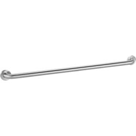 Global Industrial Straight Grab Bar, Satin Stainless Steel - 42"W x 1-1/2" Dia. (WB641281)