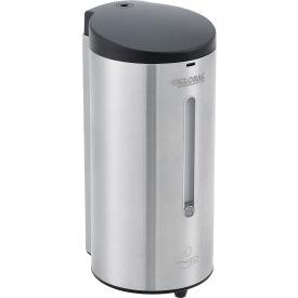 Global Industrial Automatic Foam Soap/Sanitizer Dispenser, 700 ml, Stainless Steel (WB641521)