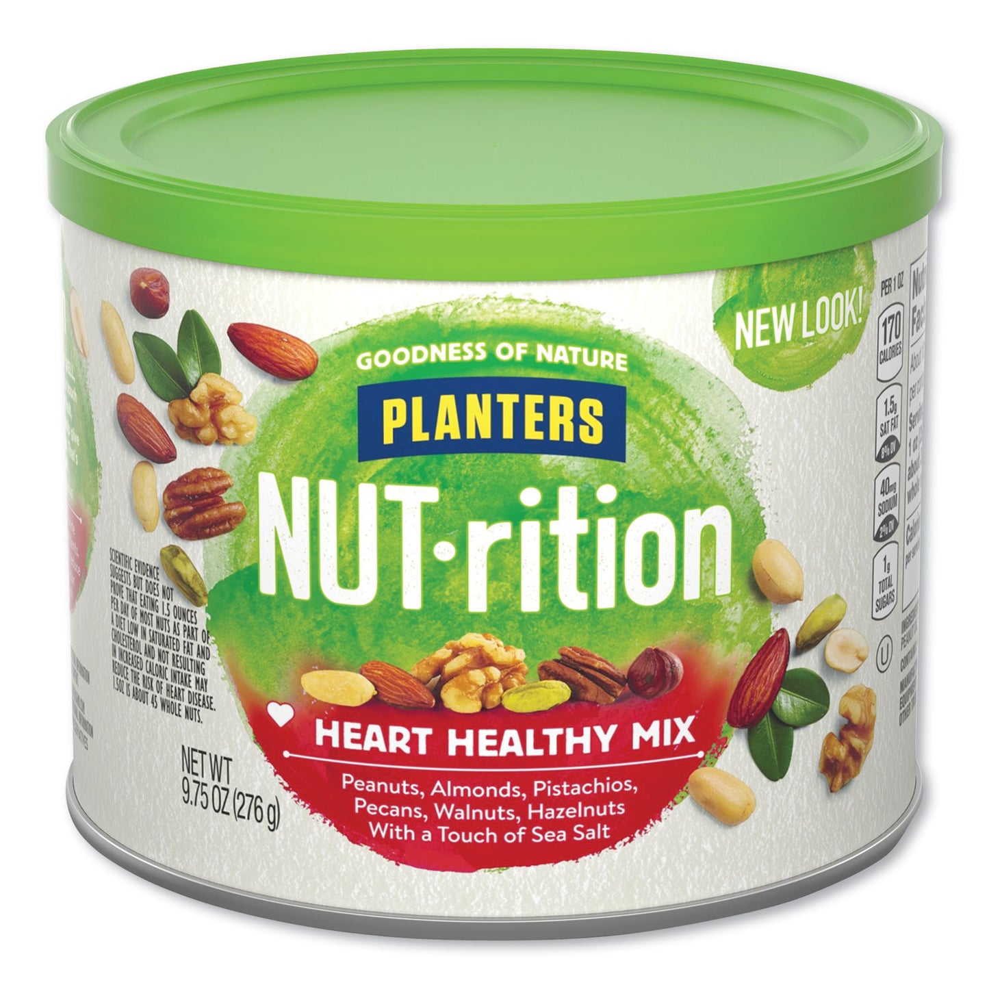 Planters® NUT-rition Heart Healthy Mix, 9.75 oz Can (PTN05957)