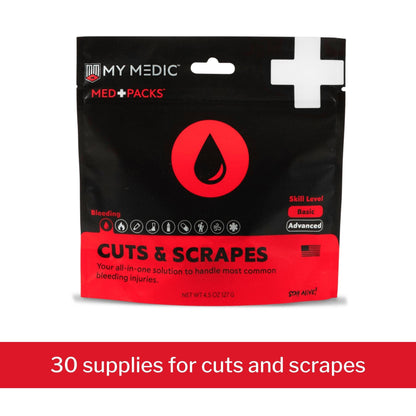 My Medic™ MED PACKS Cuts and Scrapes First Aid Kit Pouch (1207803_EA)