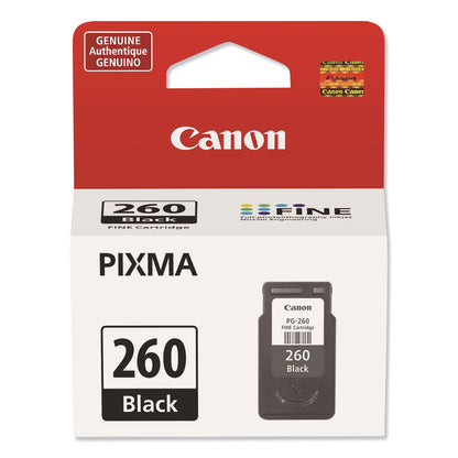 Canon® 3707C001 (PG-260) Ink, Black (CNM3707C001)