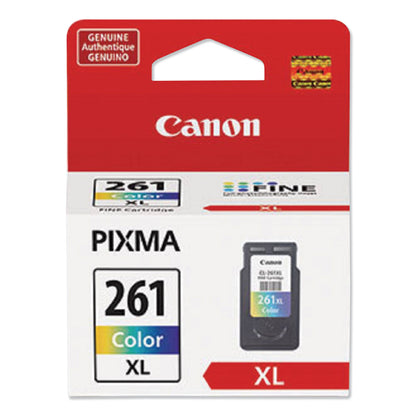 Canon® 3724C001 (CL-261XL) High-Yield Ink, Color (CNM3724C001)