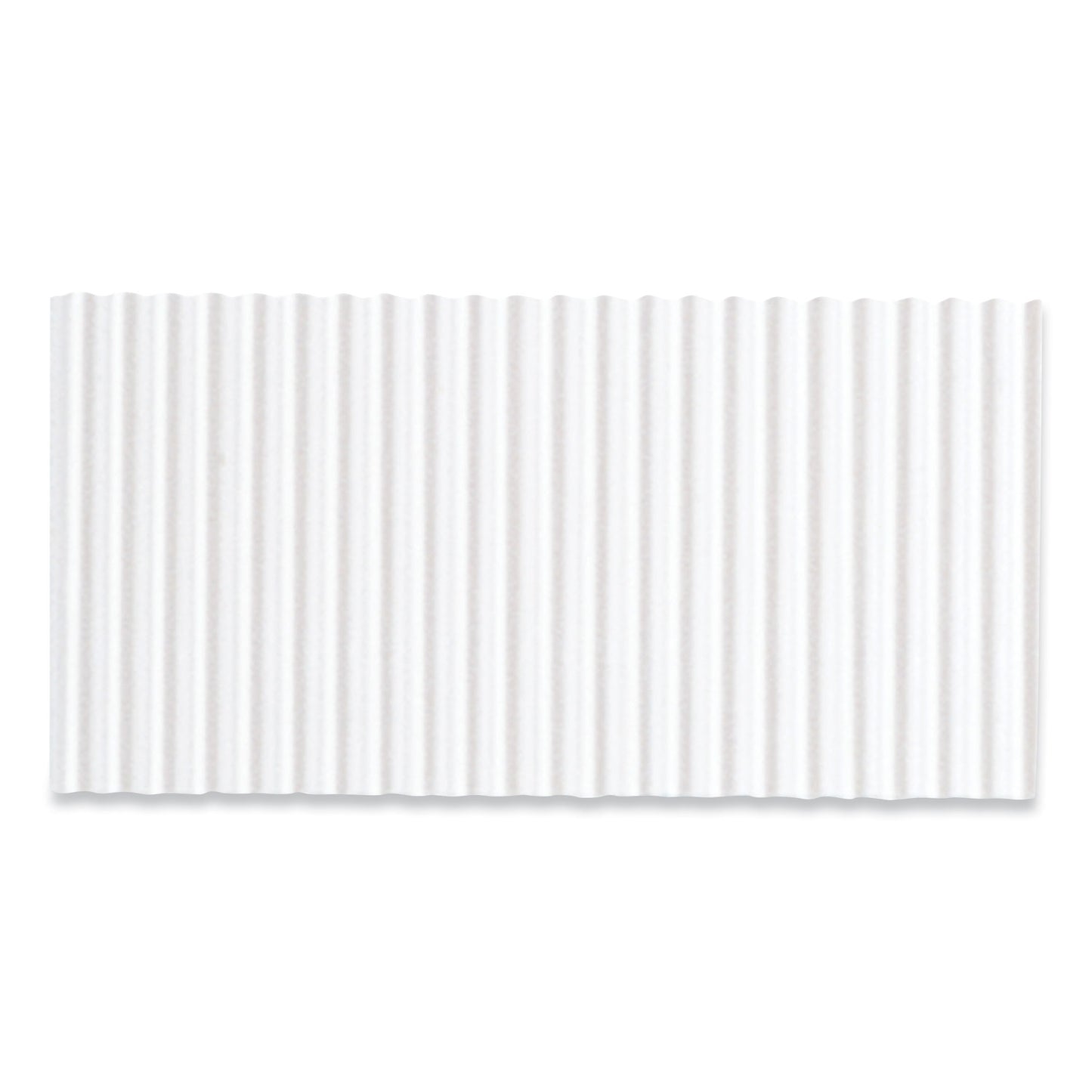 Pacon® Corobuff Corrugated Paper Roll, 48" x 25 ft, White (PAC0011011)
