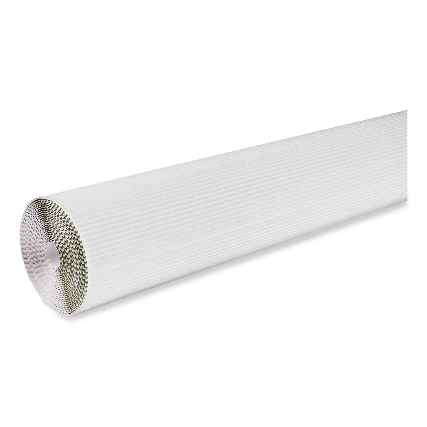 Pacon® Corobuff Corrugated Paper Roll, 48" x 25 ft, White (PAC0011011)