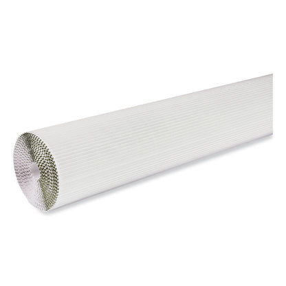 Pacon® Corobuff Corrugated Paper Roll, 48" x 25 ft, White (PAC0011011)