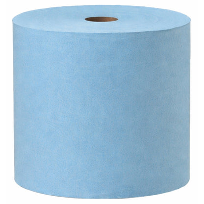 ShopWorks® W800 Wipers Blue Jumbo Roll, 475/Roll, 1 rl/Case (HOS644043)