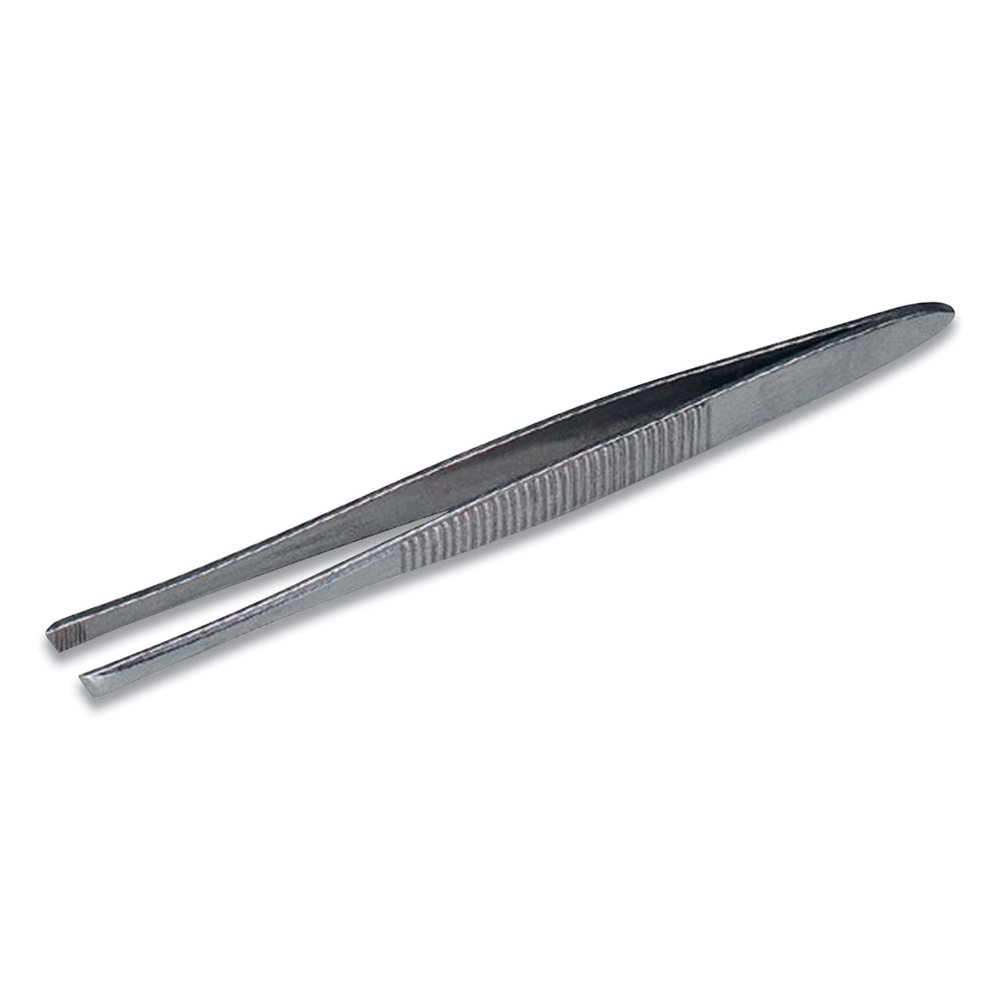 First Aid Only™ Tweezers, Slanted Tip, Stainless Steel, 3" (FAO730012)