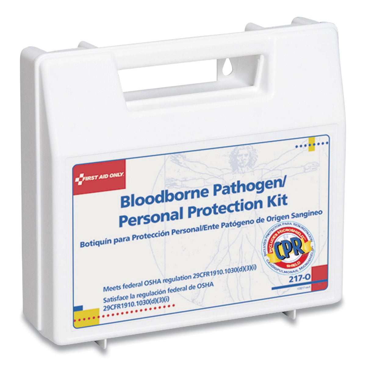 Protection First Aid First Aid Only™ Bloodborne Pathogen and Personal Protection Kit with M ...