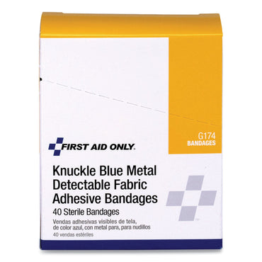 first-aid-only-blue-metal-detectable-fabric-adhesive-bandages-num-faog174_2