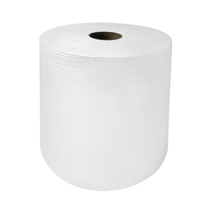ShopWorks® W600 Series Wiper, Hydroknit, White, 12x12, Medium Duty, Roll, 1100/Roll, 1 Roll (HOS644955)