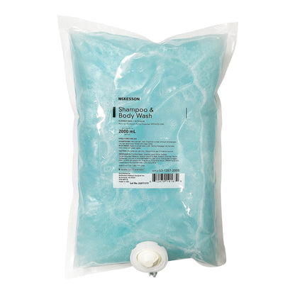 McKesson Shampoo and Body Wash 2,000 mL Dispenser Refill Bag Summer Rain Scent (876284_CS)