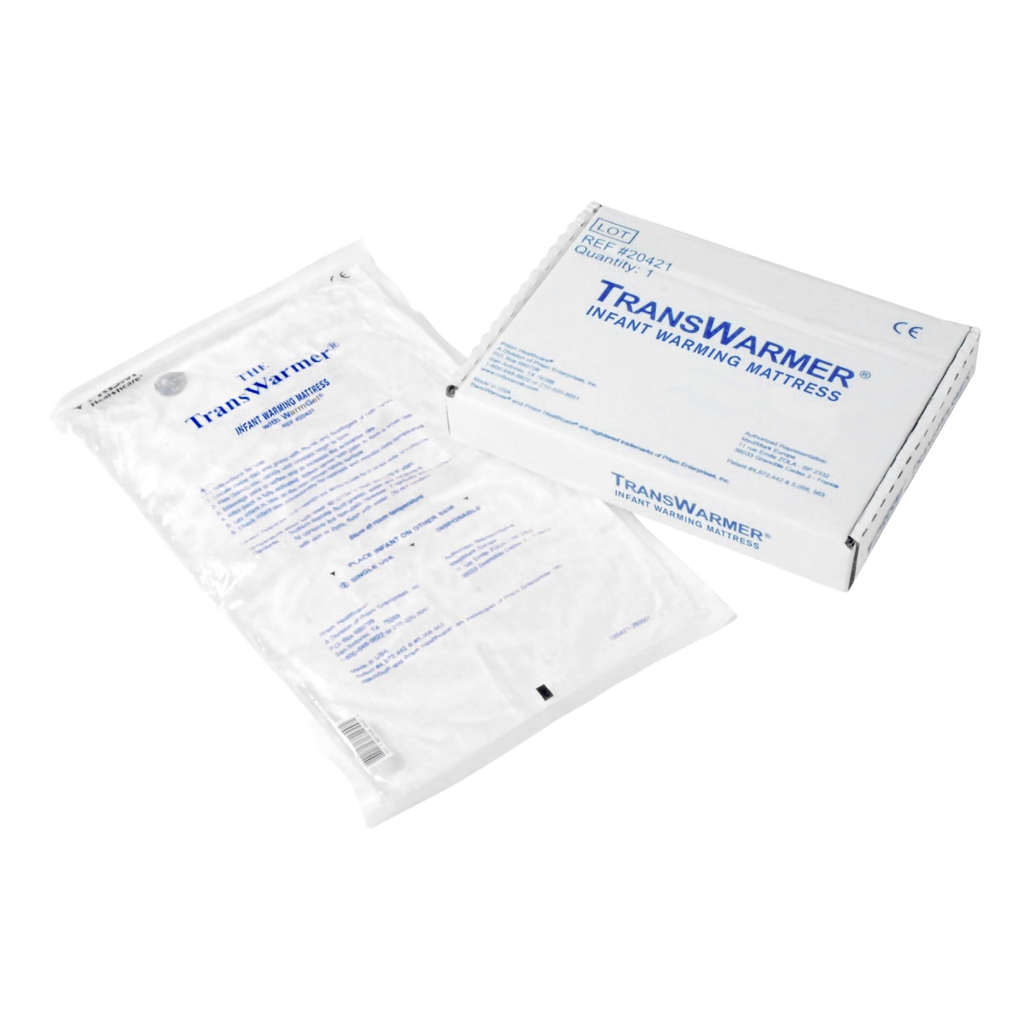 TransWarmer® Infant Transport Mattress Instant Hot Pad Full Body Nonwoven Material Cover / Gel Disposable (271171_EA)