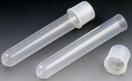Globe Scientific Test Tube Plain 5 mL Dual Position Snap Cap Polypropylene Tube (742366_BG)