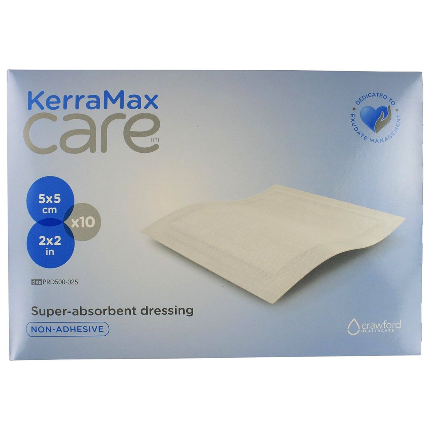 KerraMax Care® Super Absorbent Dressing 2 X 2 Inch Square (1189375_EA)