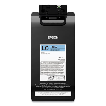 Epson® T45L520 UltraChrome GS3 Ink, 1,500 mL, Light Cyan (EPST45L520)