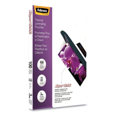 fellowes-r-superquick-thermal-laminating-pouches-3-mil-9-x-11-5-gloss-clear-100-pack-fel5245801_2