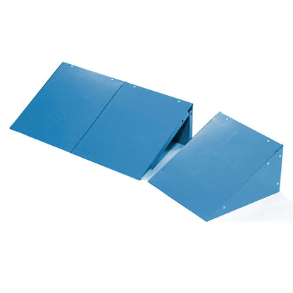 Global Industrial Locker Slope Top Kit 12x18 Blue (WB652707BL)
