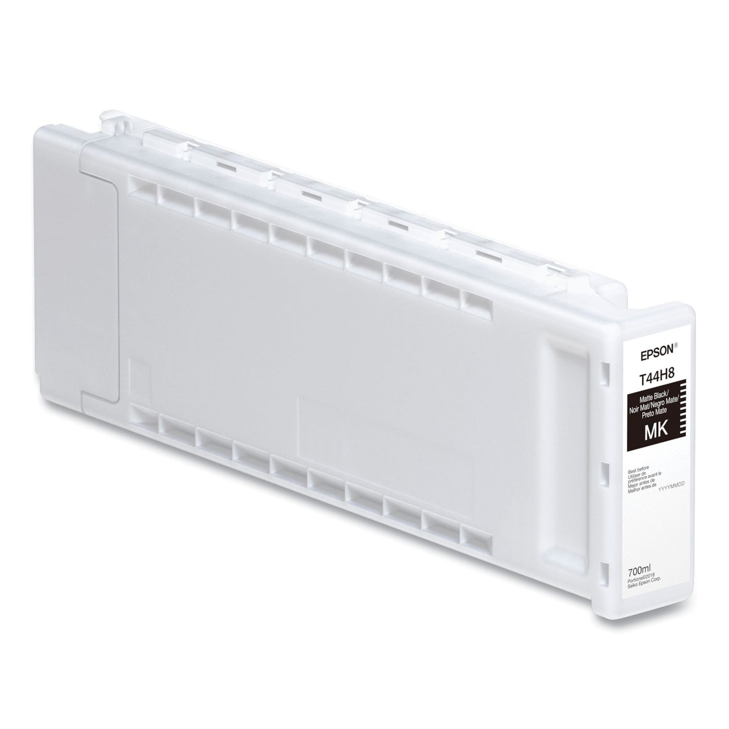 Epson® T44H820 (T44H) UltraChrome Ink, 700 mL, Matte Black (EPST44H820)