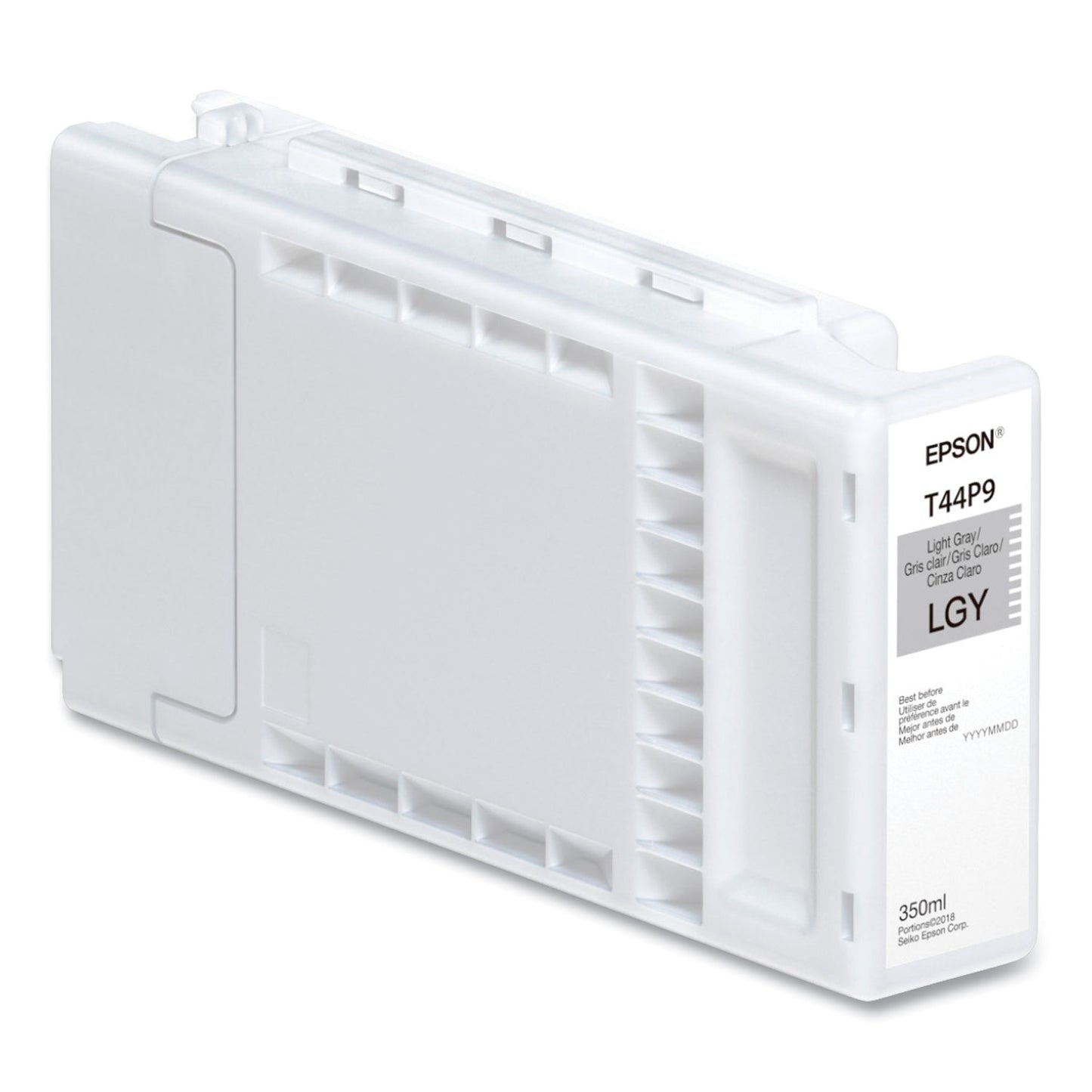 Epson® T44P920 (T44P) UltraChrome Ink, 350 mL, Light Gray (EPST44P920)