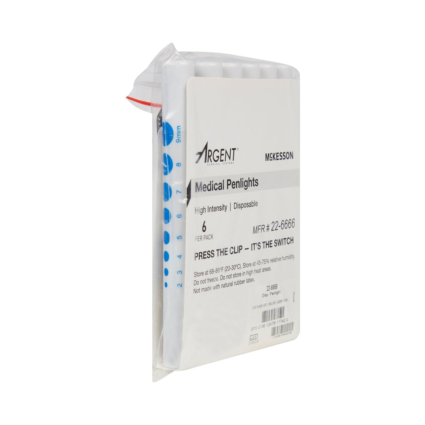 McKesson Penlight White Light 4-1/2 Inch Disposable (193987_EA)