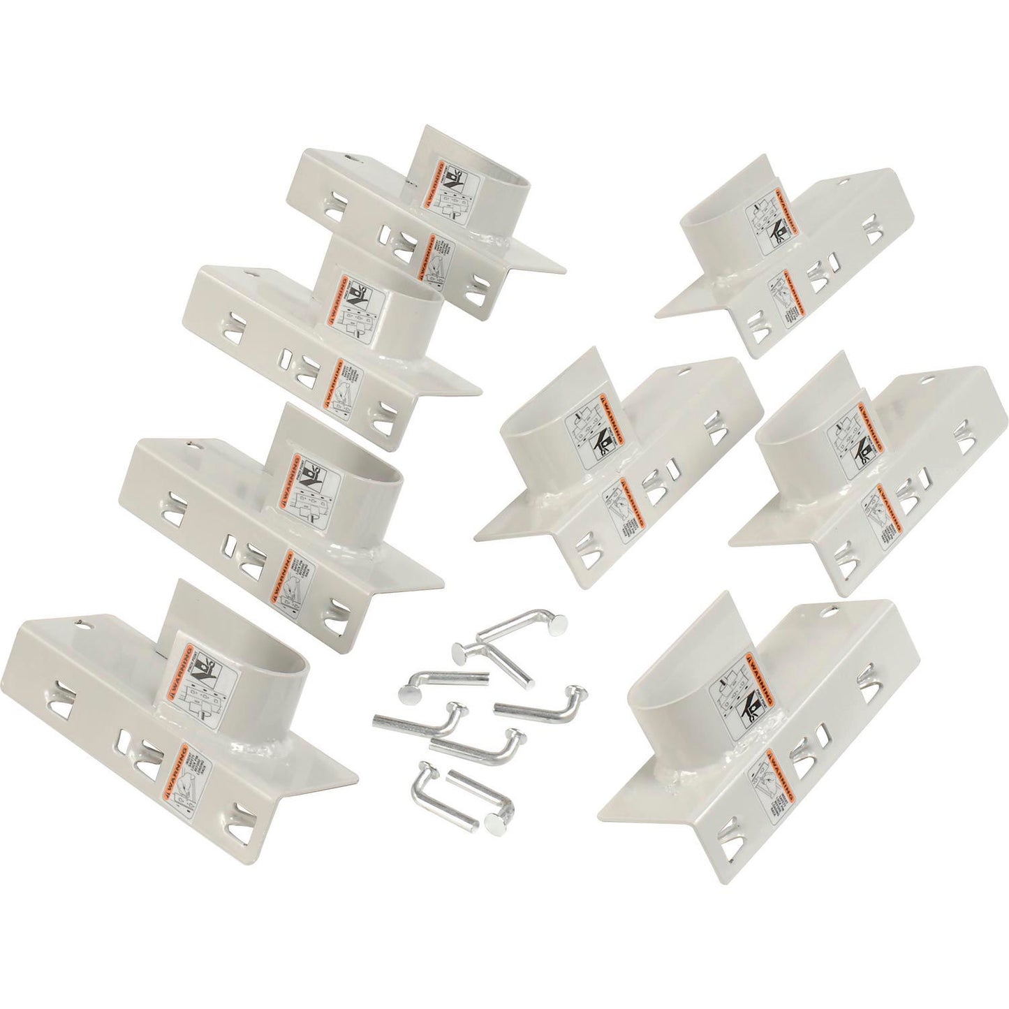 Global Industrial Axle Brackets, 4 Pairs (WB653CP8)