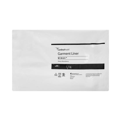 Wings™ Incontinence Liner 10 X 24 Inch Heavy Absorbency Polymer Core One Size Fits Most (459394_CS)