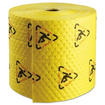 Brady SPC High Visibility Safety & Chemical Absorbent Mat, Abs 3 gal, 15 in x 150 ft (655-CH15P)