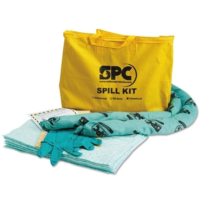 Brady SPC Economy Portable Spill Kit, Hazwik Chemical, 4 gal (655-SKH-PP)