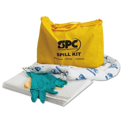 Brady SPC® Economy Portable Spill Kit, Oil Only, 15 gal (655-SKO-PP)