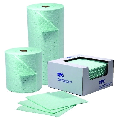 Brady SPC Universal Plus Sorbents, Absorbs 2 gal, 15 1/2 in x 26 5/16 in (655-SPCUN1113)