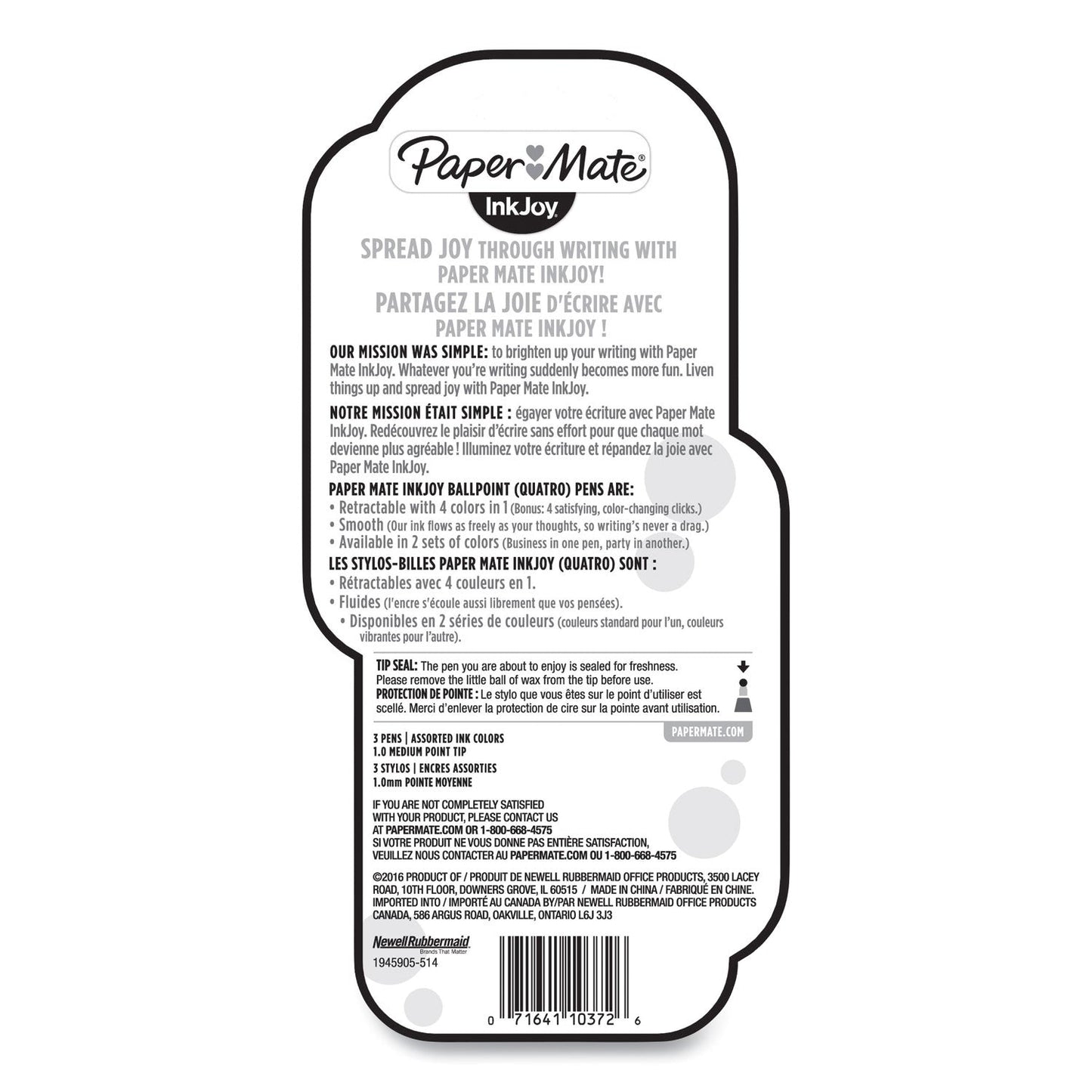 inkjoy-quatro-multi-function-ballpoint-pen-retractable-medium-1mm-assorted-business-fashion-ink-and-barrel-colors-3-pack-pap1832419pk_2