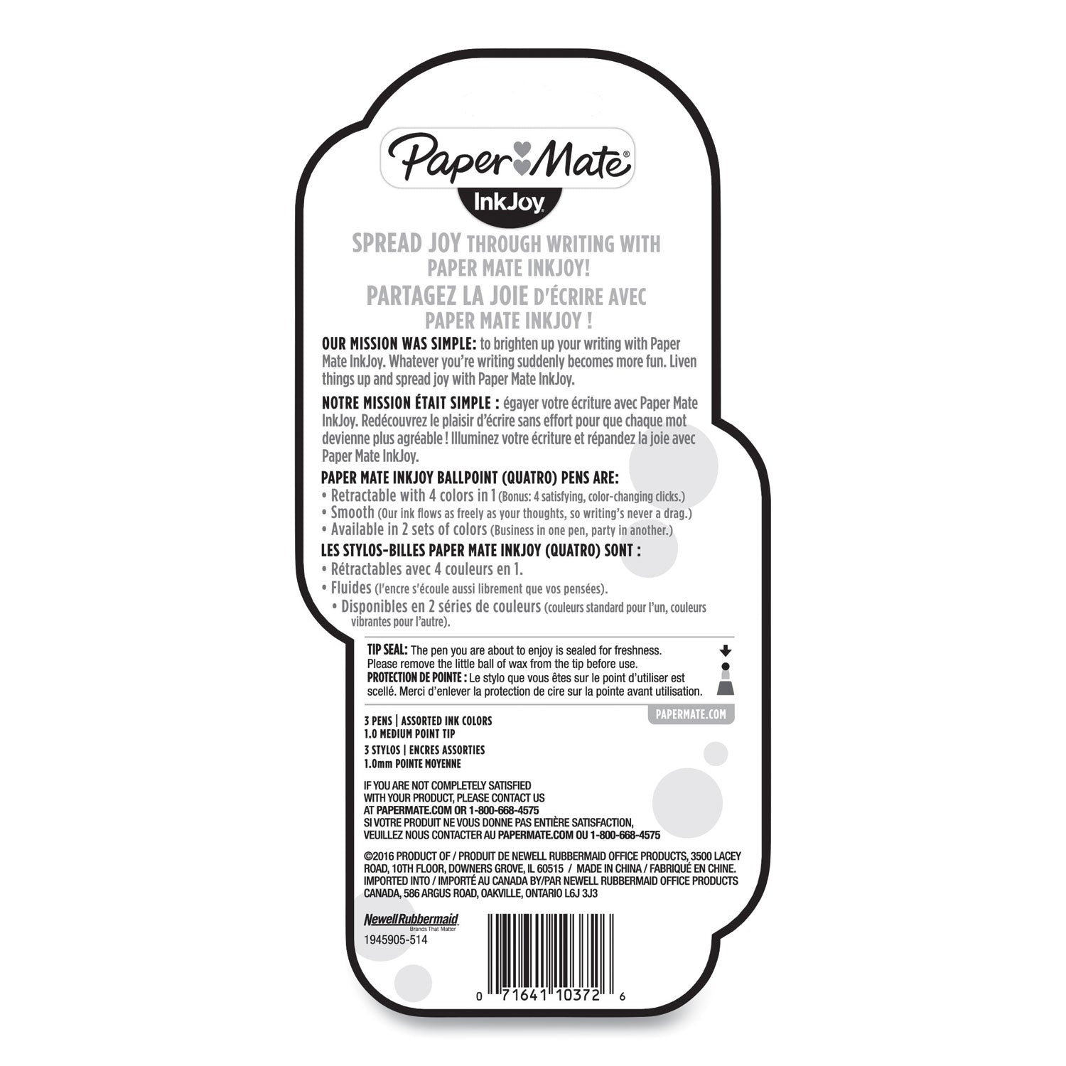 inkjoy-quatro-multi-function-ballpoint-pen-retractable-medium-1mm-assorted-business-fashion-ink-and-barrel-colors-3-pack-pap1832419pk_2