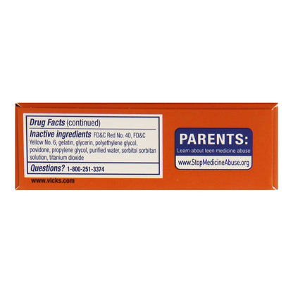 Vicks® Cold and Cough Relief 325 mg - 10 mg - 5 mg Strength Gelcap 16 per Box (1114165_BX)