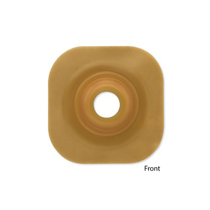 FlexWear™ Ostomy Barrier Precut, Standard Wear Without Tape 44 mm Flange Green Code System Hydrocolloid 1 Inch Opening (505936_BX)