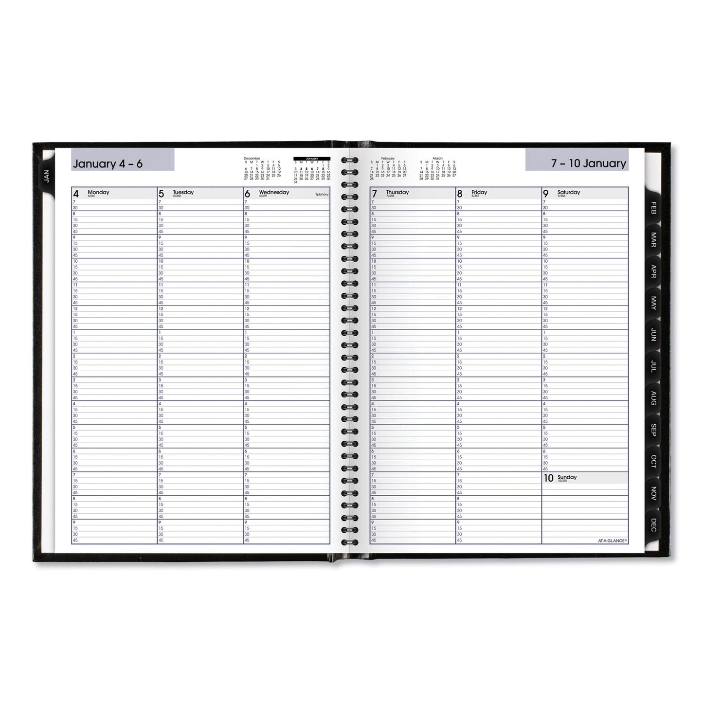 at-a-glance-dayminder-hardcover-weekly-vertical-column-format-appointment-book-num-aagg520h00_3