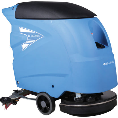 Global Industrial Auto Walk-Behind Floor Scrubber, 18" Cleaning Path (WB641263)