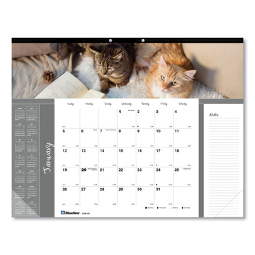 brownline-pets-collection-monthly-desk-pad-num-redc194115_2