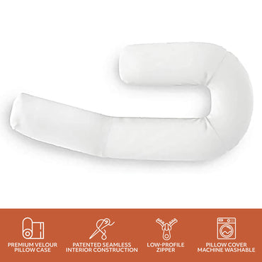 MedCline® Body Pillow Positioner 22 W X 50 L X 6 H Inch White (1217716_EA)