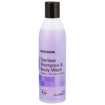 McKesson Tearless Shampoo and Body Wash 8 oz. Flip Top Bottle Lavender Scent (877035_CS)