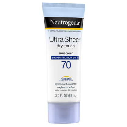 Neutrogena® Ultra Sheer® Sunblock SPF 70 Lotion 3 oz. Tube (695093_EA)