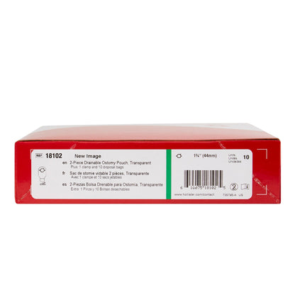 New Image™ Colostomy Pouch Two-Piece System 12 Inch Length 1-3/4 Inch Stoma Drainable (404062_EA)