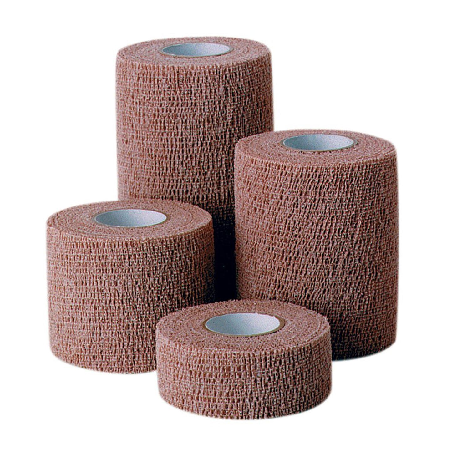 CoFlex® Cohesive Bandage 1 Inch X 5 Yard Self-Adherent Closure Tan NonSterile 14 lbs. Tensile Strength (872766_CS)