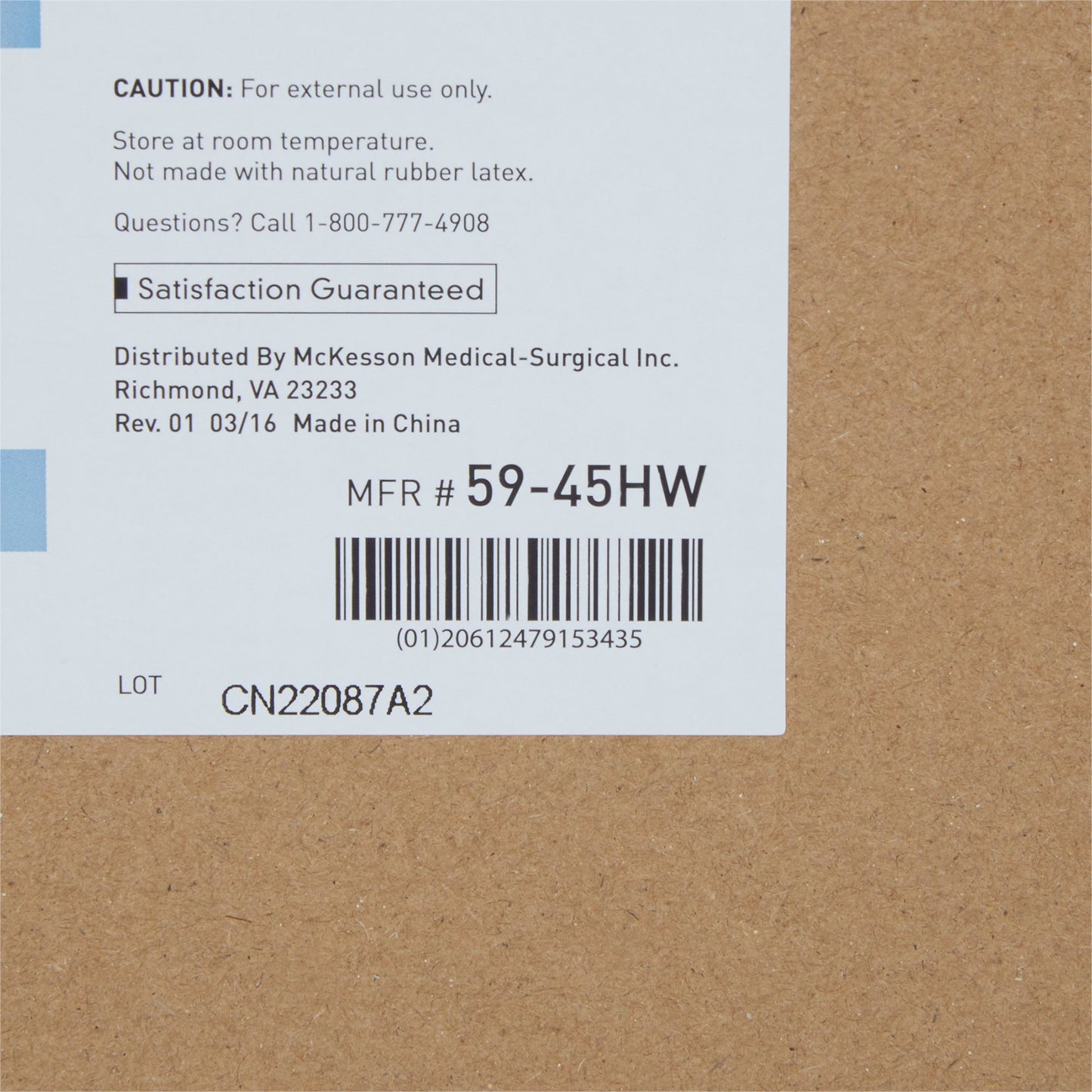 McKesson Instant Infant Heel Warmer Heel One Size Fits Most Nylon Cover / Polyethylene Disposable (521487_CS)
