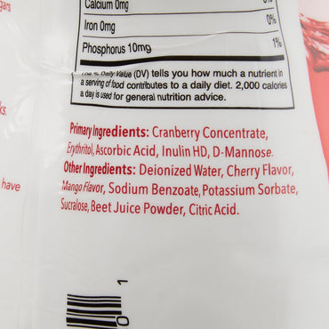 UTIHeal™ Oral Supplement Cranberry Flavor Liquid 30 oz. Bottle (956942_CS)