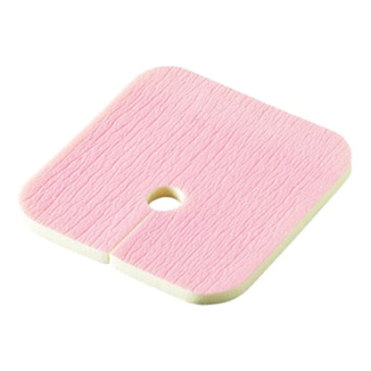 Allevyn Tracheostomy Foam Dressing 3-1/2 X 3-1/2 Inch Without Border Film Backing Nonadhesive Fenestrated Square Sterile (1243288_EA)