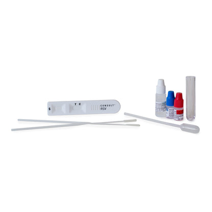 McKesson Consult™ Respiratory Test Kit RSV 20 Tests CLIA Waived (1254619_KT)