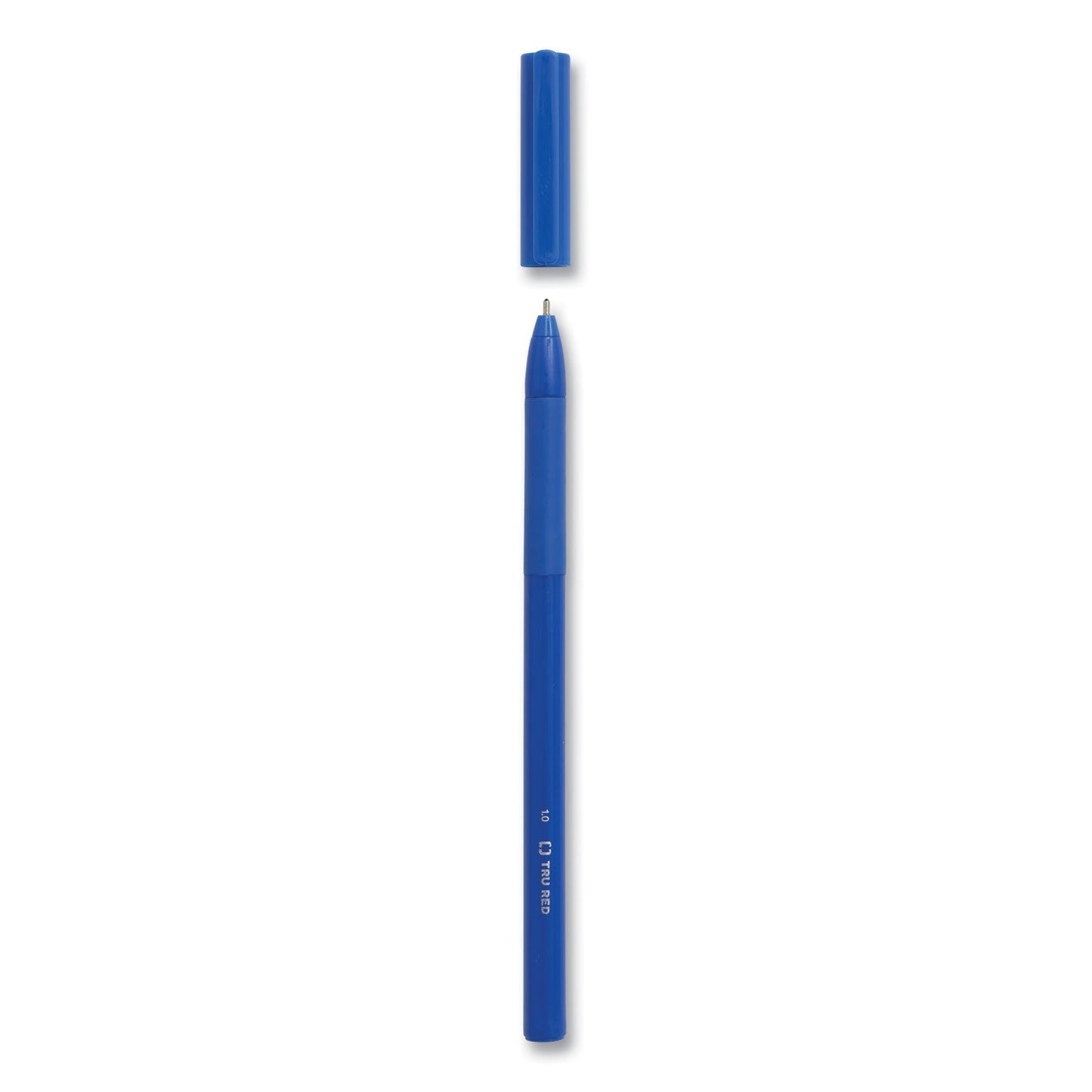 tru-red-gripped-ballpoint-pen-stick-medium-1-mm-blue-ink-blue-barrel-60-pack-tud24328146_3