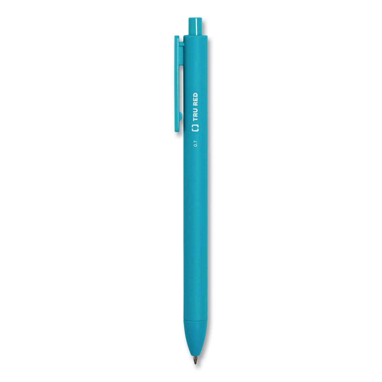 tru-red-quick-dry-gel-pen-retractable-medium-0-7-mm-assorted-ink-and-barrel-colors-12-pack-tud24377019_2