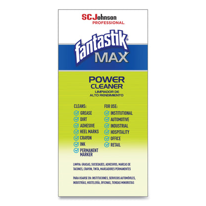 Fantastik® MAX Power Cleaner, 32 oz Spray Bottle, 8/Carton (SJN388891)