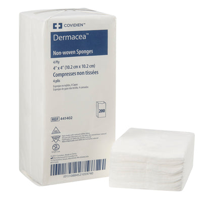 Dermacea™ Nonwoven Sponge 4 X 4 Inch 4-Ply NonSterile 200 per Pack (516461_BG)